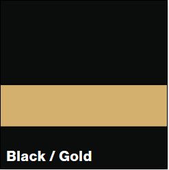 Black/Gold SATIN 1/16IN - Rowmark Satins